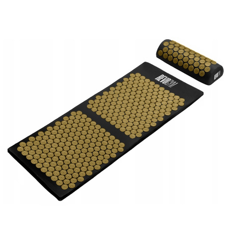 MATA DO AKUPRESURY ZDROWOTNA Z KOLCAMI AKUPRESURA MASAŻ ZESTAW Z PODUSZKĄ