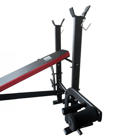 ŁAWKA SKOŚNA WIELOFUNKCYJNA DO ĆWICZEŃ ROZPIĘTKI NOGI REGULOWANA RP23 DO 320 KG