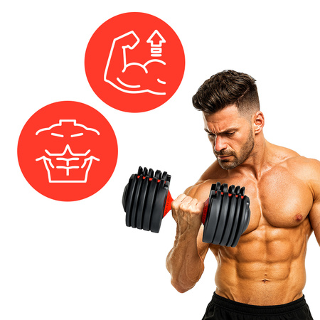 HANTLA SZTANGIELKA REGULOWANA 24 KG RP17-24