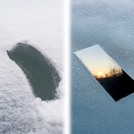 SZCZOTKA SKROBACZKA DO SAMOCHODU 2W1 DRAX CZARNO/POMARAŃCZOWA 56 CM