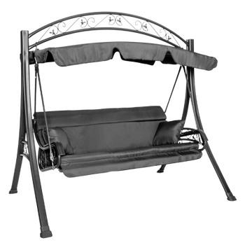 HUŚTAWKA OGRODOWA DUBLIN H07 XXL SZARY