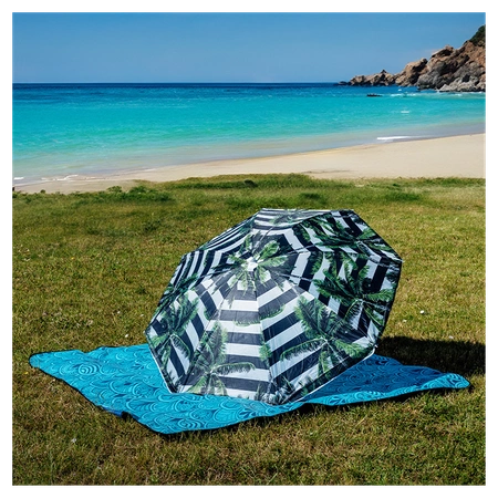 PARASOL PLAŻOWY OGRODOWY BALKONOWY KORAL 1B 180 CM