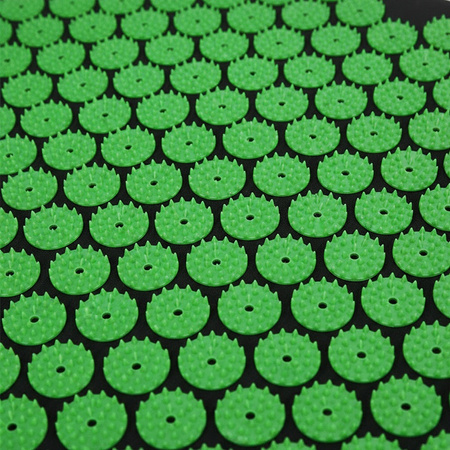 MATA DO AKUPRESURY ZDROWOTNA Z KOLCAMI AKUPRESURA MASAŻ ZESTAW Z PODUSZKĄ