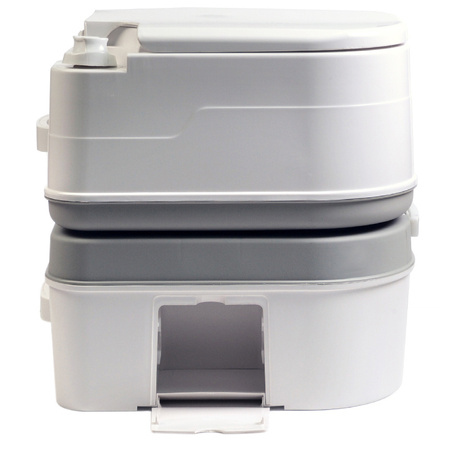 TOALETA TURYSTYCZNA PODRÓŻNA PRZENOŚNA WC MOBILNE DO KAMPERA NA DZIAŁKE XXL