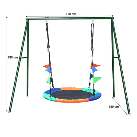 HUŚTAWKA OGRODOWA ARIEL MIX