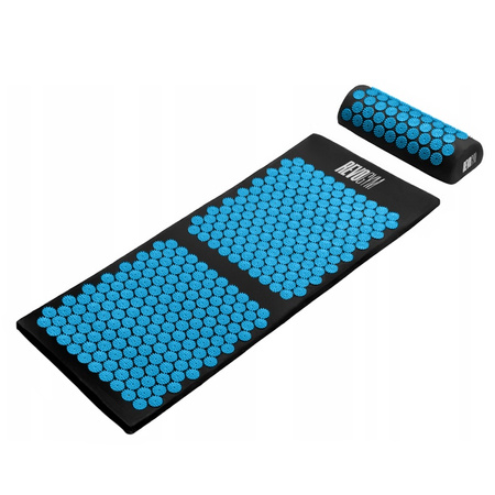 MATA DO AKUPRESURY ZDROWOTNA Z KOLCAMI AKUPRESURA MASAŻ ZESTAW Z PODUSZKĄ