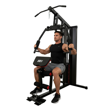 ATLAS DO ĆWICZEŃ WIELOSTANOWISKOWY TRENINGOWY SIŁOWNIA DOMOWA LS01 90KG