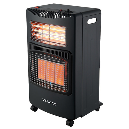 PIECYK GAZOWO-ELEKTRYCZNY DOMOWY GRZEJNIK FARELKA NA BUTLĘ REDUKTOR 4200W