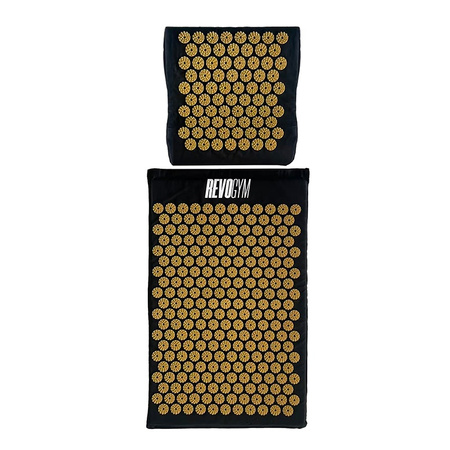 MATA DO AKUPRESURY ZDROWOTNA Z KOLCAMI AKUPRESURA MASAŻ ZESTAW Z PODUSZKĄ