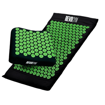 MATA DO AKUPRESURY ZDROWOTNA Z KOLCAMI AKUPRESURA MASAŻ ZESTAW Z PODUSZKĄ