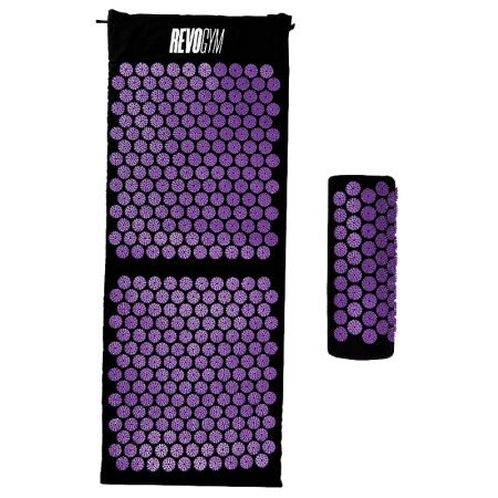MATA DO AKUPRESURY ZDROWOTNA Z KOLCAMI AKUPRESURA MASAŻ ZESTAW Z PODUSZKĄ