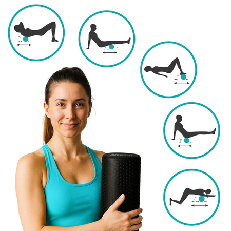 ROLLER Z MINI WYPUSTKAMI DO ĆWICZEŃ MAMBA