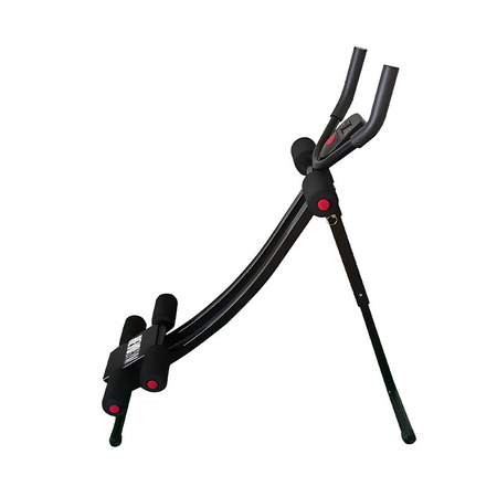 TRENAŻER MIĘŚNI BRZUCHA ŁAWKA DO ĆWICZEŃ SKŁADANY REGULOWANY Z LICZNIKIEM