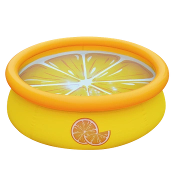 BASEN ROZPOROWY OGRODOWY DMUCHANY POMPOWANY DLA DZIECI OKRĄGŁY JUICY 150x41