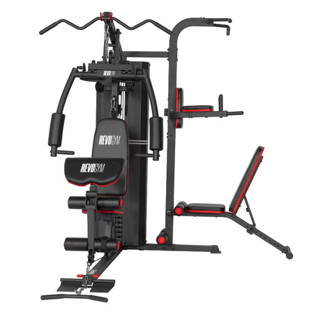 ATLAS DO ĆWICZEŃ WIELOSTANOWISKOWY TRENINGOWY SIŁOWNIA DOMOWA LS09 90KG