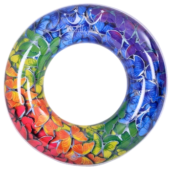 KOŁO POMPOWANE DO PŁYWANIA BASENOWE FLY 90 CM