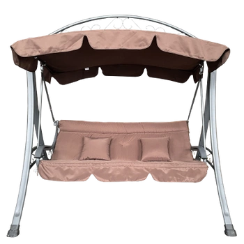 HUŚTAWKA OGRODOWA DUBLIN H07 XXL BRĄZOWA