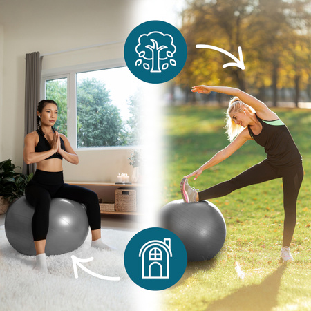 PIŁKA FITNESS DO ĆWICZEŃ VIPER