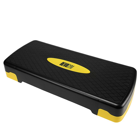 STEP SCHODEK DO ĆWICZEŃ DO AEROBIKU FITNESS 3 STOPNIOWY REGULOWANY SOLIDNY