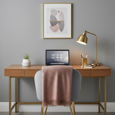 FOTEL KRZESŁO WELUROWE TAPICEROWANY METIS CIEMNOSZARY NOGI ZŁOTE