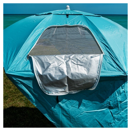 PARASOL PLAŻOWY OGRODOWY BALKONOWY TRITON 1A NIEBIESKI 180 CM