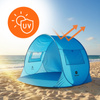 NAMIOT PLAŻOWY OGRODOWY TURYSTUCZNY PARAWAN SUNSET 1A NIEBIESKI