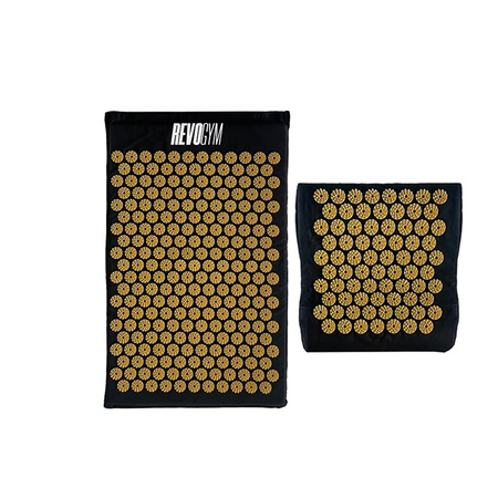 MATA DO AKUPRESURY ZDROWOTNA Z KOLCAMI AKUPRESURA MASAŻ ZESTAW Z PODUSZKĄ