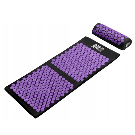 MATA DO AKUPRESURY ZDROWOTNA Z KOLCAMI AKUPRESURA MASAŻ ZESTAW Z PODUSZKĄ