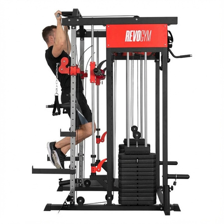 ATLAS DO ĆWICZEŃ SUWNICA SMITHA DOMOWY TRENINGOWY WIELOFUNKCYJNY LS03 144KG