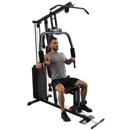 ATLAS DO ĆWICZEŃ WIELOSTANOWISKOWY TRENINGOWY SIŁOWNIA DOMOWA LS07 72KG