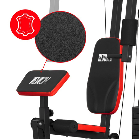 ATLAS DO ĆWICZEŃ WIELOSTANOWISKOWY TRENINGOWY SIŁOWNIA DOMOWA LS04 72KG