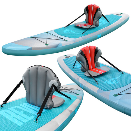 DESKA SUP OAHU DO PŁYWANIA STAND UP PADDLE POMPOWANA 320CM ZESTAW + SIEDZISKO