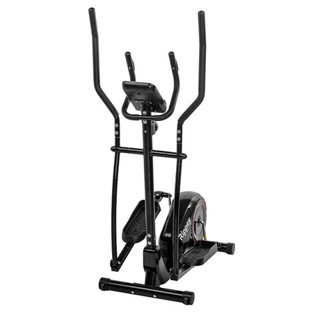 TRENAŻER ELIPTYCZNY ROWER TRENINGOWY ORBITREK MAGNETYCZNY FLEX BLACK