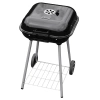 GRILL OGRODOWY WĘGLOWY Z POKRYWĄ VL05 CZARNY