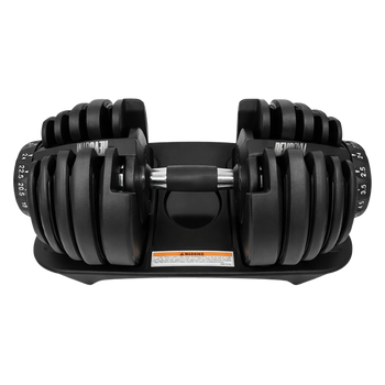 HANTEL REGULOWANY Z PODSTAWKĄ CIĘŻAR HANTLE REGULOWANE STOJAK 24 KG RP25-24