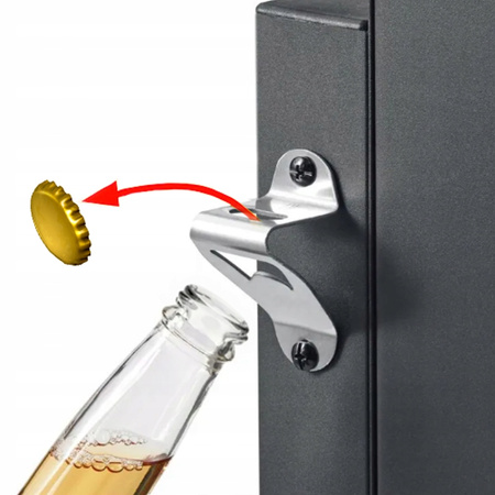 GRILL OGRODOWY GAZOWY Z POKRYWĄ I PÓŁKAMI APOLLO-A CZARNY RUSZT ŻELIWNY 8,5 KW + POKROWIEC