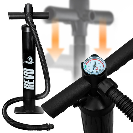 DESKA SUP OAHU DO PŁYWANIA STAND UP PADDLE POMPOWANA 320CM ZESTAW + SIEDZISKO