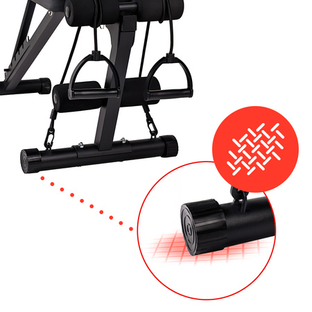 ŁAWKA DO ĆWICZEŃ SKOŚNA TRENINGOWA REGULOWANA RP09