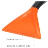 SZCZOTKA SKROBACZKA DO SAMOCHODU 2W1 TELESKOPOWA REGULOWANA ODYN CZARNO-POMARAŃCZOWA 75-110 CM