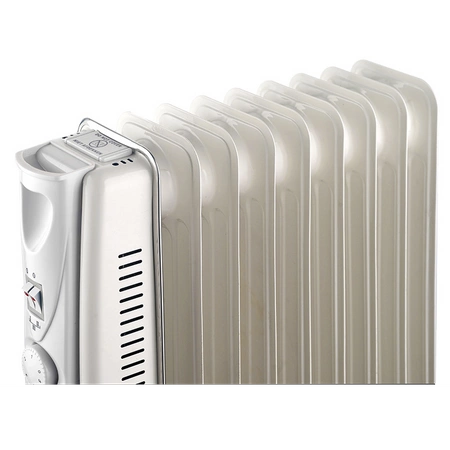 GRZEJNIK OLEJOWY ELEKTRYCZNY 9 ŻEBER TERMOSTAT MERAPI 2000 W