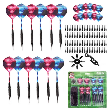 ZESTAW 12 RZUTEK DO TARCZY ELEKTRONICZNEJ LOTKI DO GRY ZD03