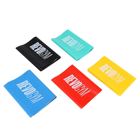 GUMY OPOROWE ZESTAW 5 SZT. DO ĆWICZEŃ ROZCIĄGANIA TRENINGU SNAKE-MIX