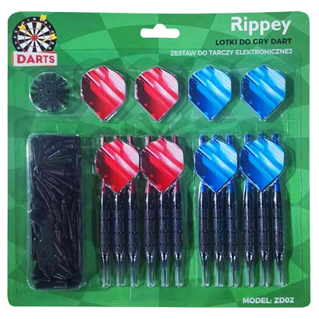 ZESTAW 12 RZUTEK DO TARCZY ELEKTRONICZNEJ LOTKI DO GRY ZD02