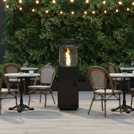 OGRZEWACZ TARASOWY PARASOL GRZEWCZY GAZOWY SOLE ZESTAW POKROWIEC REDUKTOR