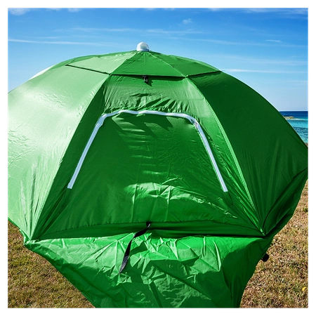 PARASOL PLAŻOWY OGRODOWY BALKONOWY TRITON 1B ZIELONY 180 CM