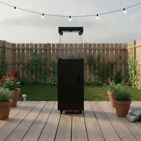 OGRZEWACZ TARASOWY PARASOL GRZEWCZY GAZOWY SOLE ZESTAW POKROWIEC REDUKTOR