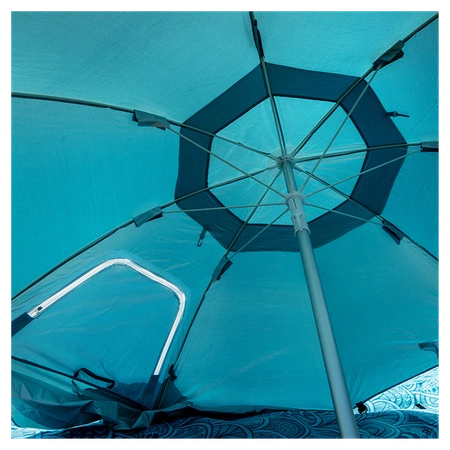 PARASOL PLAŻOWY OGRODOWY BALKONOWY TRITON 1A NIEBIESKI 180 CM