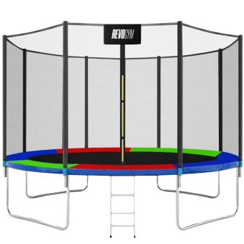 TRAMPOLINA OGRODOWA DLA DZIECI CHASE 12FT WIELOKOLOROWA 366 CM