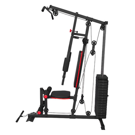 ATLAS DO ĆWICZEŃ WIELOSTANOWISKOWY TRENINGOWY SIŁOWNIA DOMOWA LS07 72KG