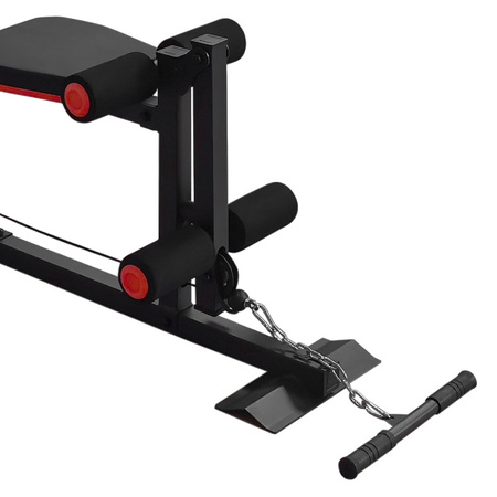 ATLAS DO ĆWICZEŃ WIELOSTANOWISKOWY TRENINGOWY SIŁOWNIA DOMOWA LS07 72KG